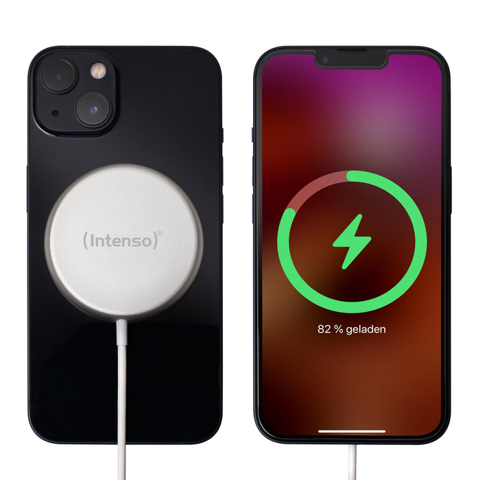 EAN 4034303032679 - Intenso MW1 Smartphone Blanco USB Cargador inalámbrico Carga rápida Interior imagen 5