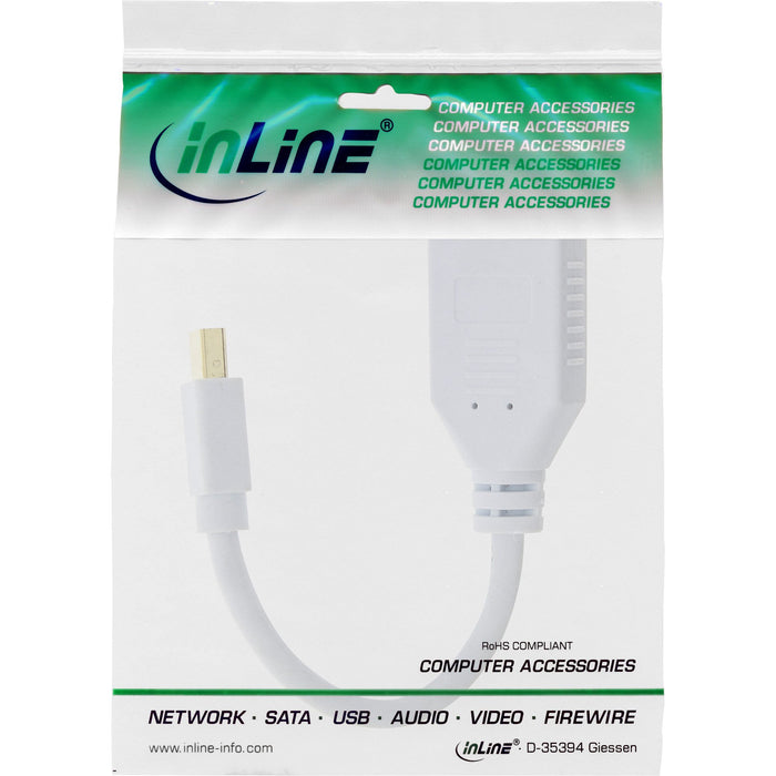 EAN 4043718263134 - InLine 17150W cable DisplayPort 0,15 m Mini DisplayPort Negro imagen 2