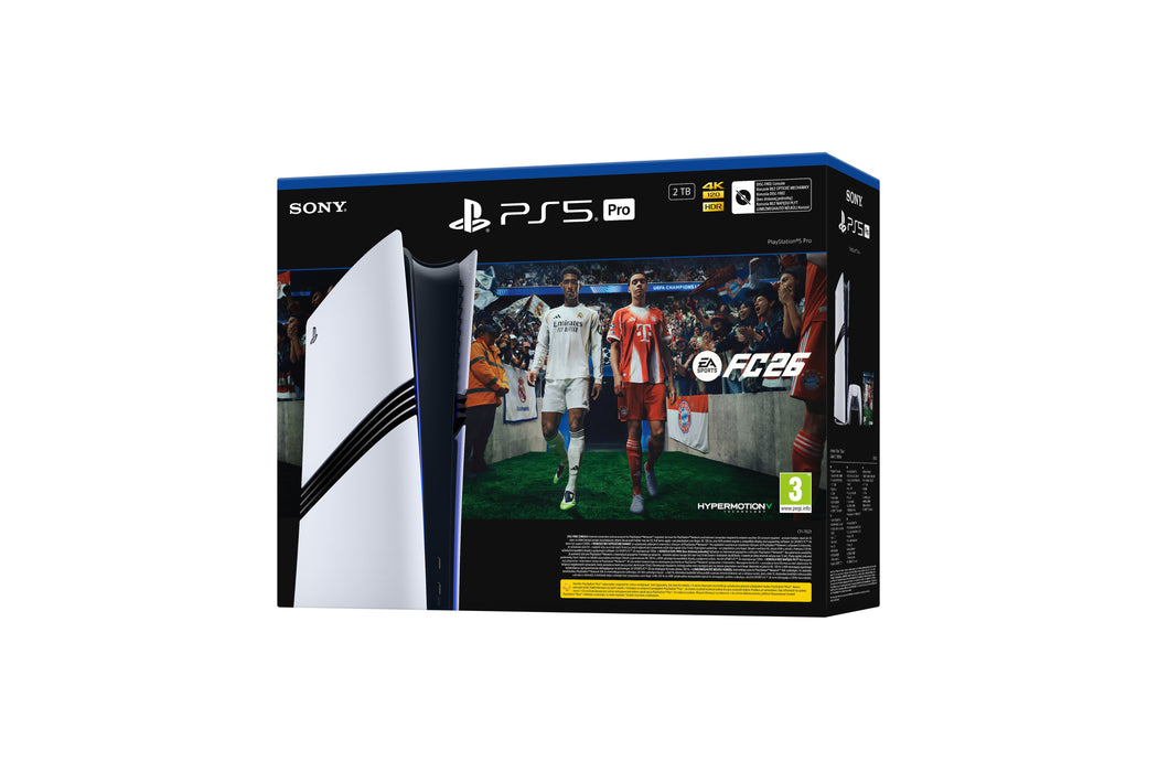 EAN 0711719024101 - Sony Playstation 5 Pro FC26 Bundle 2 TB Wifi Negro, Blanco imagen 3