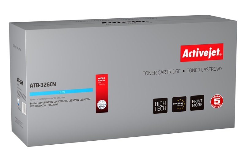 EAN 5901443096818 - Activejet ATB-326CN cartucho de tóner 1 pieza(s) Compatible Cian imagen 1
