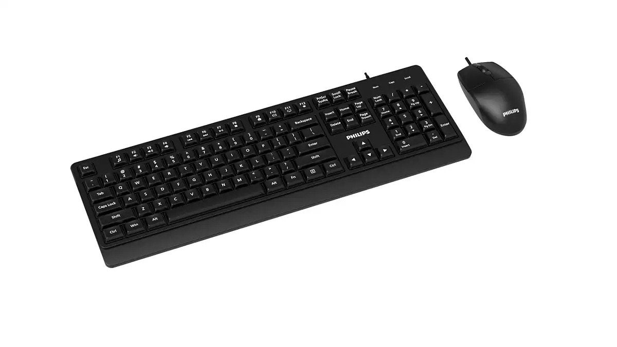EAN 4895229156180 - Philips 2000 series SPT6247B/85 teclado Ratón incluido Universal USB QWERTY Inglés Negro imagen 2