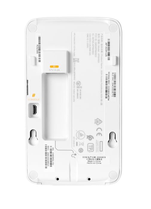 EAN 190017395609 - HPE Aruba Networking AP-503H (RW) Dual Radio 802.11ax 2x2 1+2 Ethernet Unified Hospitality AP imagen 3