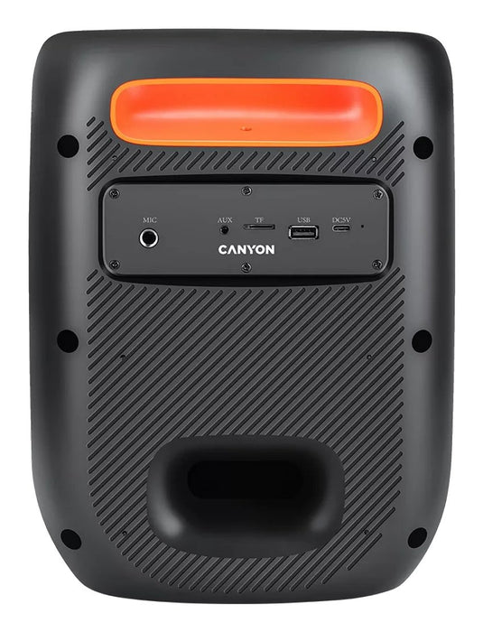 EAN 5291485015381 - Canyon CNE-PBSP5 altavoz portátil o de fiesta Altavoz para fiestas Negro, Naranja 40 W imagen 4