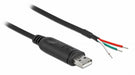 EAN 4043619629305 - DeLOCK 62930 cable de serie Negro 1 m USB 2.0 RS-232 imagen 1