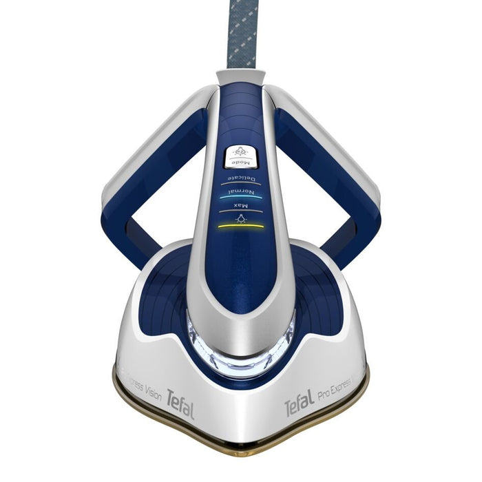 EAN 3121040082331 - Tefal Pro Express Vision GV9812 3000 W 1,1 L Durilium AirGlide Autoclean soleplate Azul, Blanco imagen 6
