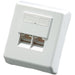 EAN 4017538115294 - ROLINE Surface Mount Wall Jack, Cat.6, shielded white imagen 2
