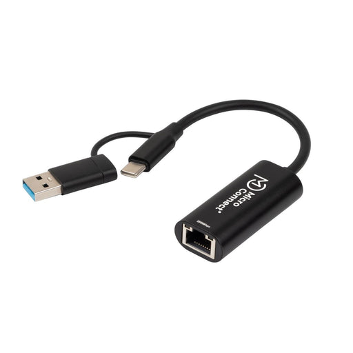 EAN 5715063053416 - Microconnect MC-USBACNET2.5G cambiador de género para cable USB C RJ-45 Negro imagen 1