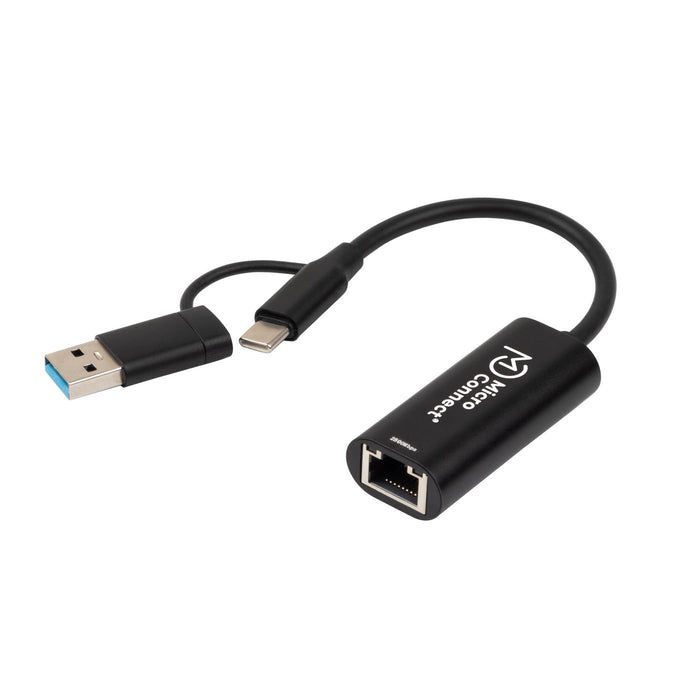 EAN 5715063053416 - Microconnect MC-USBACNET2.5G cambiador de género para cable USB C RJ-45 Negro imagen 1