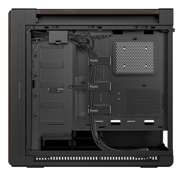 EAN 4711636014281 - ASUS ProArt PA602 Wood Edition Modern Black - Metal Panel Midi Tower Negro, Madera imagen 17