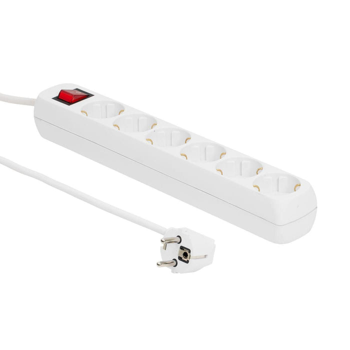 EAN 5711045108747 - Microconnect GRU0063W base múltiple 3 m 6 salidas AC Interior Blanco imagen 1