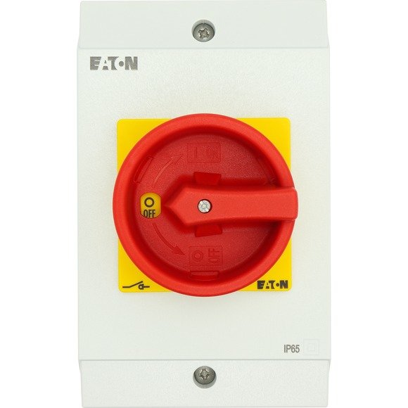 EAN 4015082072971 - Eaton P1-25/I2/SVB/HI11 Interruptor de palanca acodillada 3P Rojo, Blanco, Amarillo imagen 2