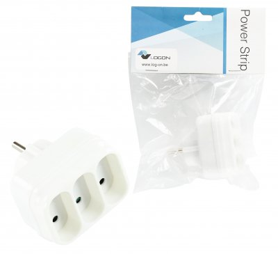 EAN 5420016851369 - LOGON LPS140 base múltiple 3 salidas AC Interior Blanco imagen 2