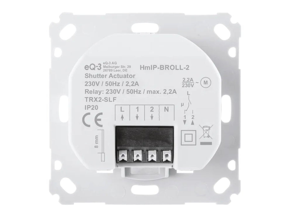 EAN 4047976621712 - HomeMatic 162171A0 regulador inteligente de luz Blanco imagen 4