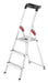 EAN 4007126024015 - Hailo L60 Escalera taburete Aluminio, Negro, Rojo imagen 1