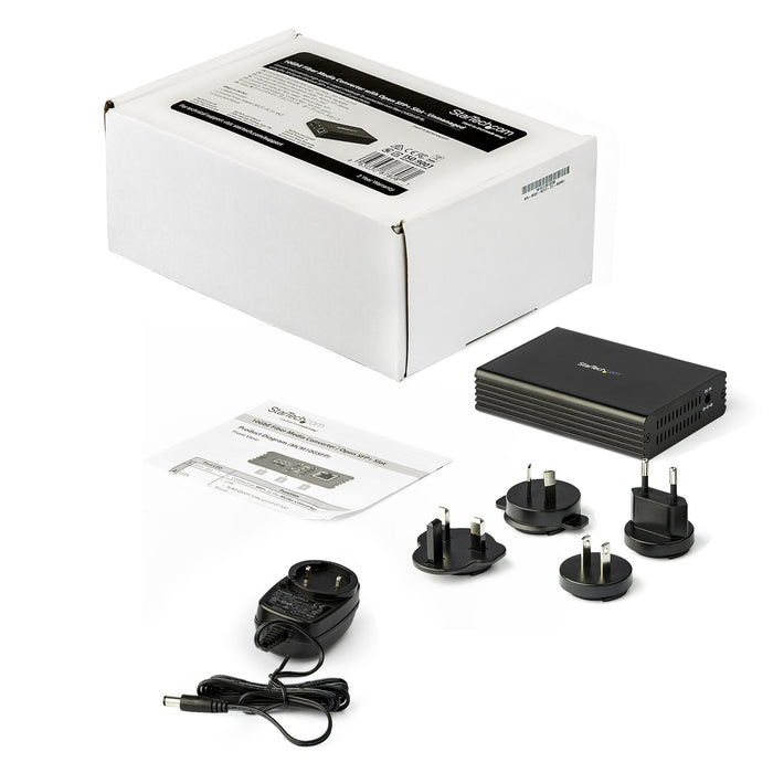 EAN 65030878081 - StarTech.com MCM10GSFP convertidor de medio 10000 Mbit/s Multimodo, Monomodo Negro imagen 5