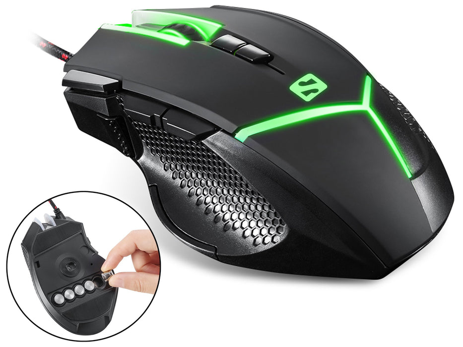 EAN 5705730640193 - Sandberg 640-19 ratón Juego mano derecha USB tipo A Laser 4000 DPI imagen 1