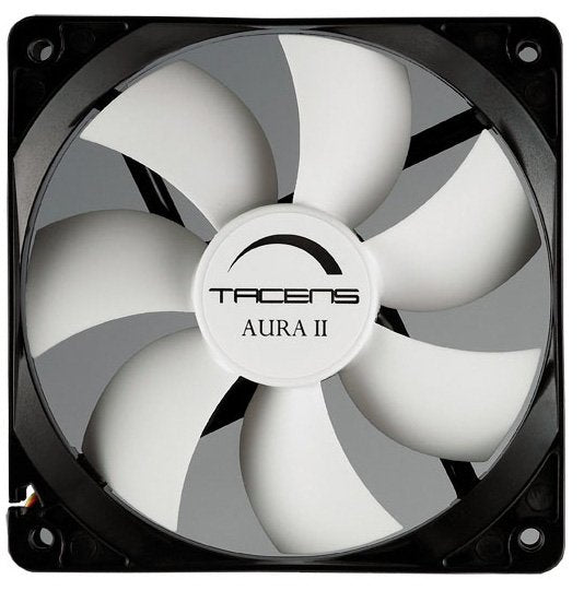 EAN 4710700954355 - Tacens Aura II 12cm Carcasa del ordenador Negro, Blanco imagen 1