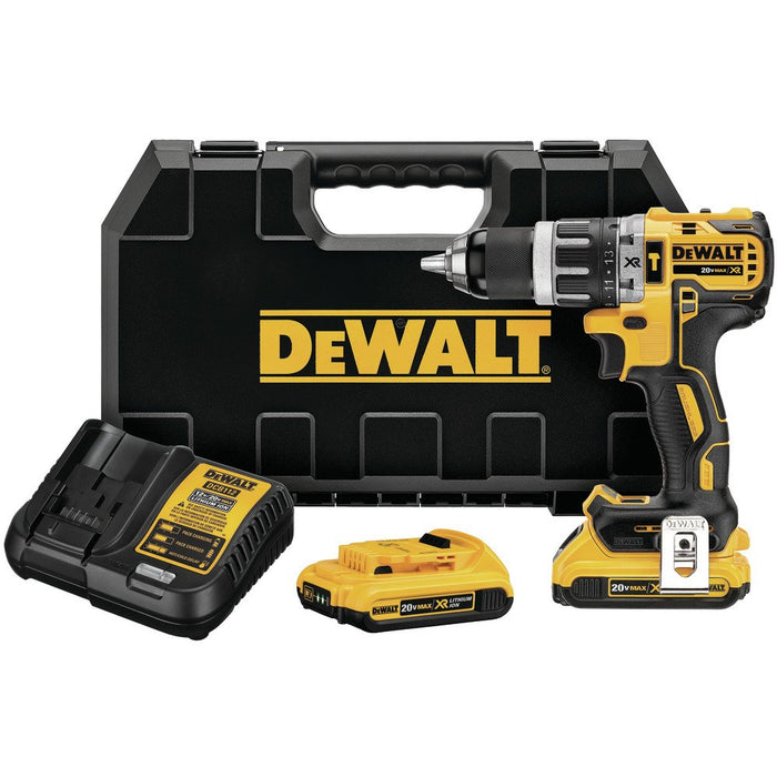 EAN 0000796020008 - DeWALT DCD796D2-QW taladro Sin llave 1,6 kg Negro, Amarillo imagen 1