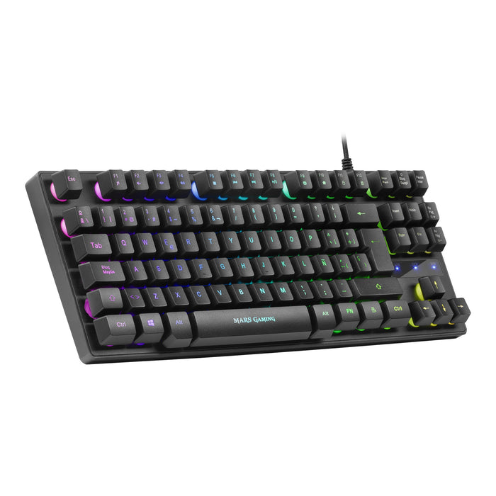 EAN 4718009158511 - Mars Gaming MKTKLPT teclado Juego USB QWERTY Negro imagen 3