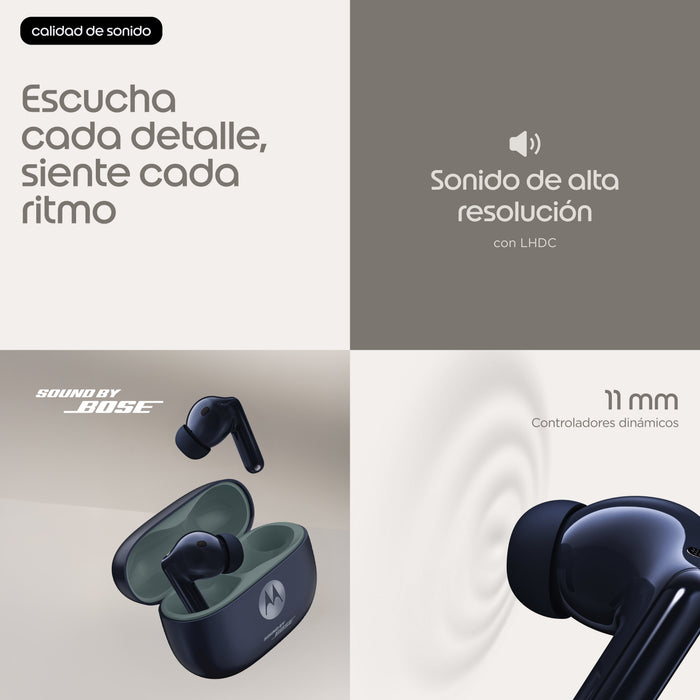 EAN 0840493609485 - Motorola moto buds 2 plus Auriculares Inalámbrico Dentro de oído Llamadas/Música Bluetooth Azul imagen 12
