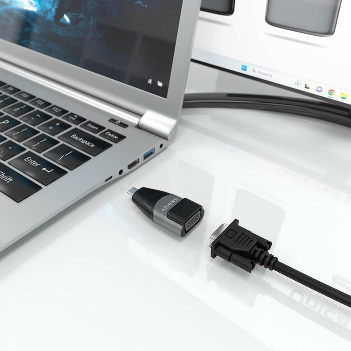 EAN 8435739901168 - AISENS A109-0863 cambiador de género para cable USB C Negro, Gris imagen 5