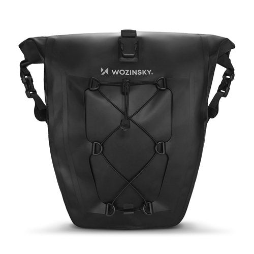 EAN 5907769301490 - Wozinsky WBB24BK Sillín Bolsa de bicicletas 25 L Termoplástico de poliuretano (TPU) Negro imagen 1