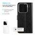EAN 8591680176915 - FIXED Opus funda para teléfono móvil 16 cm (6.3") Folio Negro imagen 3