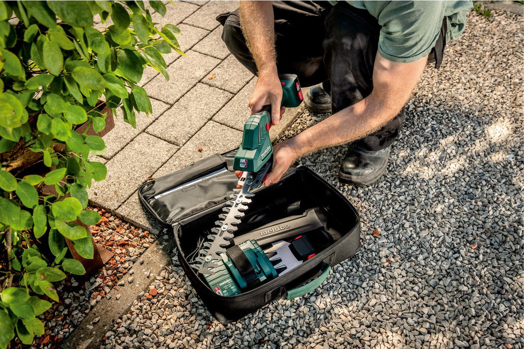EAN 4061792185074 - Metabo POWERMAXX SGS 12 Q tijera de césped inalámbrica 11,5 cm 12 V Ión de litio Verde imagen 5