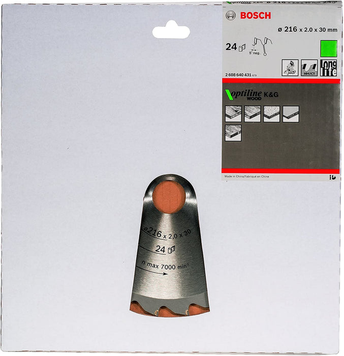 EAN 3165140314404 - Bosch ‎2608640431 hoja de sierra circular 21,6 cm 1 pieza(s) imagen 2