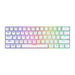 EAN 5901986048749 - Savio WHITEOUT X2 BLUE teclado Universal USB QWERTY Blanco imagen 1