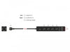 EAN 4043619112098 - DeLOCK 11209 base múltiple 1,5 m 4 salidas AC Interior Negro imagen 3