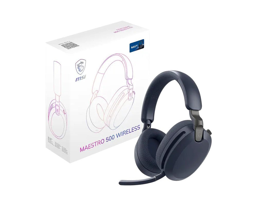 EAN 4711377423540 - MSI MAESTRO 500 Wireless Auriculares Inalámbrico Diadema Juego Bluetooth Azul imagen 1