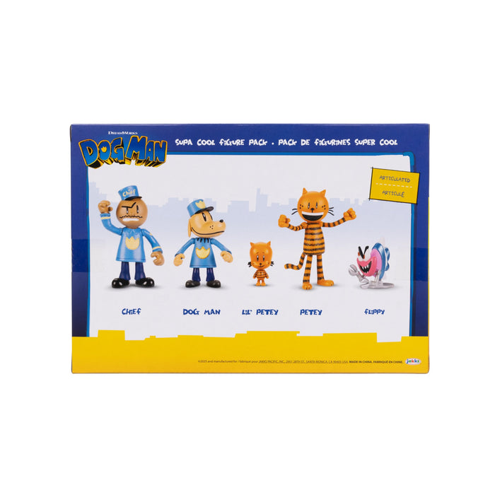 EAN 0192995197367 - Dog Man Supa Cool Figure Pack imagen 7