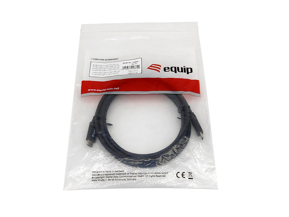 EAN 4015867243848 - Equip 128348 cable USB USB 3.2 Gen 1 (3.1 Gen 1) 0,5 m USB C Negro imagen 4