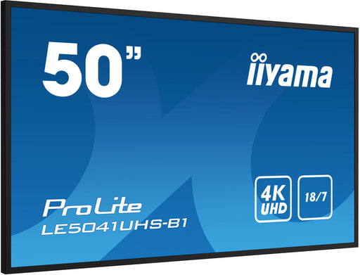 EAN 4948570120949 - iiyama LE5041UHS-B1 pantalla de señalización Pantalla plana para señalización digital 125,7 cm (49.5") LC imagen 1