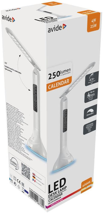 EAN 5999562287620 - Avide ABLDLRGB-CALENDAR-4W lámpara de mesa LED Blanco imagen 3
