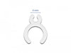 EAN 4043619184071 - DeLOCK 18407 soporte Soporte pasivo Teléfono móvil/smartphone Plata, Blanco imagen 4