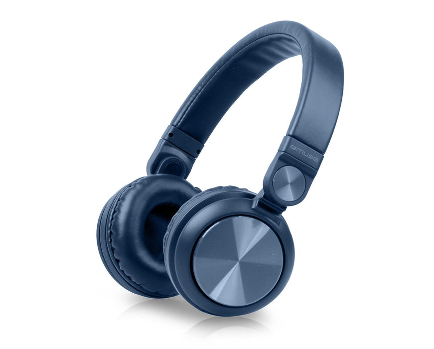 EAN 3700460205959 - Muse M-276BTB auricular y casco Auriculares Inalámbrico y alámbrico Diadema Llamadas/Música Bluetooth Azu imagen 1