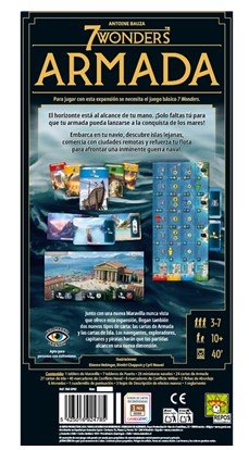 EAN 5425016924785 - Asmodee 7 Wonders SEV-SP05 juego de tablero 40 min Juego de mesa Estrategia imagen 4