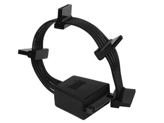 EAN 4710007220498 - Silverstone CP06-E4 cable de SATA 0,19 m Negro imagen 2