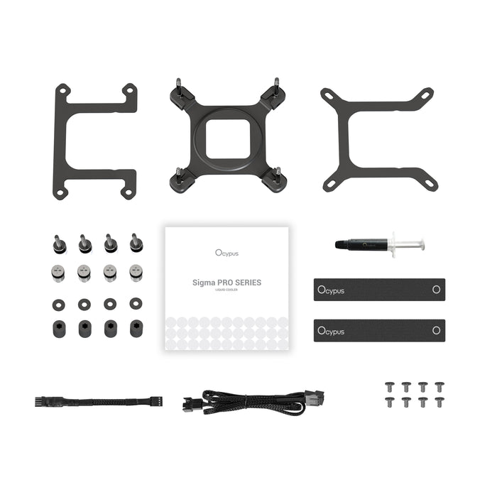 EAN 6977414881430 - Ocypus Sigma L24 PRO Procesador Sistema de refrigeración líquida todo en uno 12 cm Negro 1 pieza(s) imagen 7