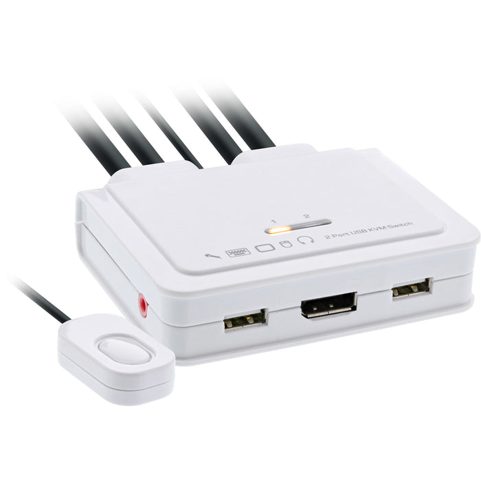 EAN 4043718284665 - InLine 63615I interruptor KVM Blanco imagen 1