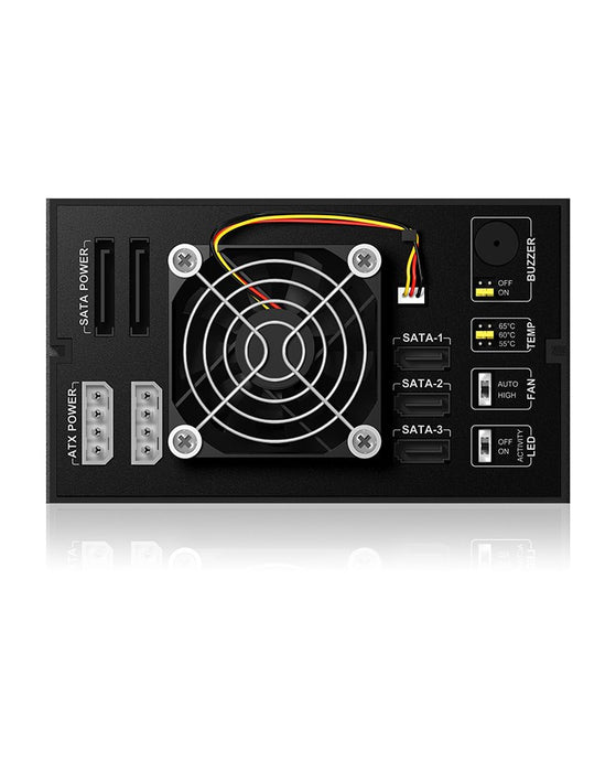 EAN 4250078161394 - ICY BOX IB-563SSK 2x 5,25" Bandeja para disco duro Negro imagen 6
