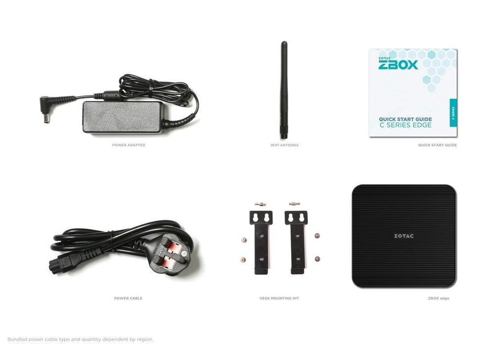 EAN 8886307701961 - Zotac ZBOX edge CI345 Negro N150 0,8 GHz imagen 6
