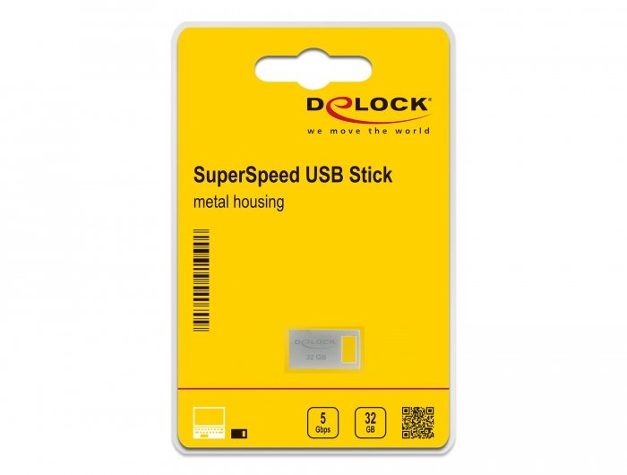 EAN 4043619540709 - DeLOCK 54070 unidad flash USB USB tipo A 3.2 Gen 1 (3.1 Gen 1) Plata imagen 2