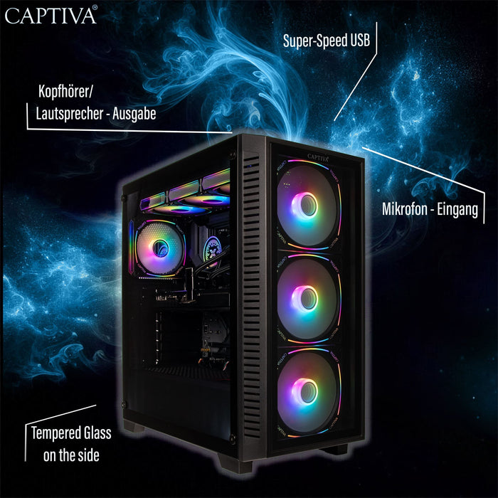 EAN 4046373950050 - CAPTIVA 95005 PCs/estación de trabajo AMD Ryzen™ 7 7800X3D 64 GB DDR5-SDRAM 2 TB SSD NVIDIA GeForce RTX 5 imagen 4