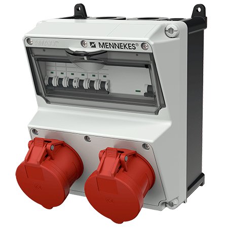 EAN 4015394223214 - MENNEKES 920023 toma de corriente Negro, Rojo, Blanco imagen 1