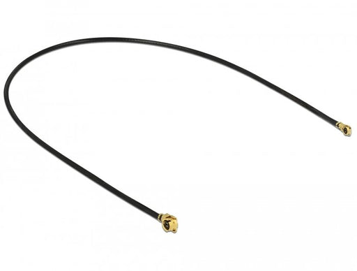 EAN 4043619896486 - DeLOCK 89648 cable coaxial 1.13 0,2 m MHF (I-PEX) MHF IV/ HSC MXHP32 Negro, Oro imagen 2