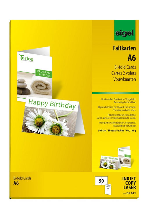 EAN 4004360932441 - Sigel DP671 tarjeta de felicitación y pésame imagen 2