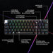 EAN 5099206112858 - Logitech G PRO X 60 teclado Juego RF Wireless + Bluetooth QWERTY Internacional de EE.UU. Negro imagen 12